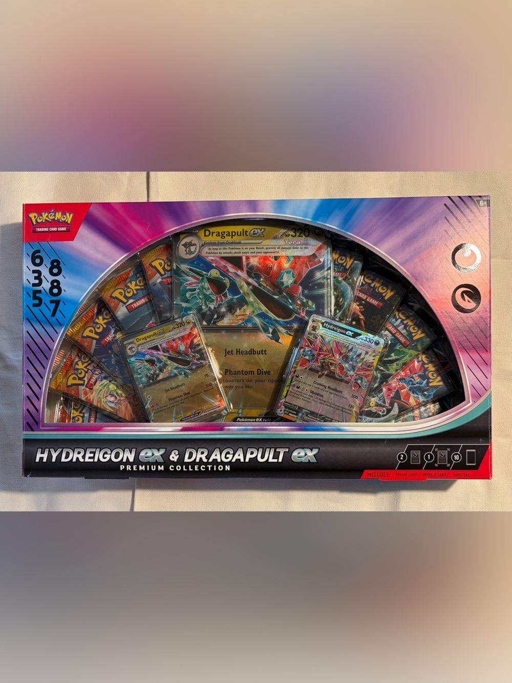 Pokemon Hydreigon EX & Kingdra EX Collection Box